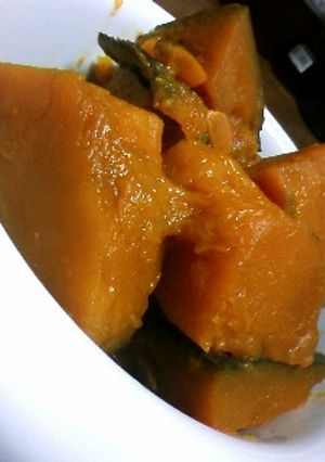 圧力鍋でかぼちゃの煮物。母親直伝☆-レシピのメイン写真
