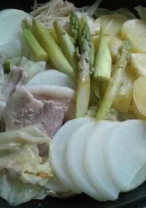 アンチョビの蒸し野菜-レシピのメイン写真