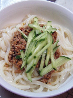 男のジャージャーうどん-レシピのメイン写真