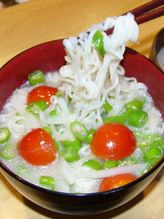 夏のトマトとんこつラーメン☀-レシピのメイン写真