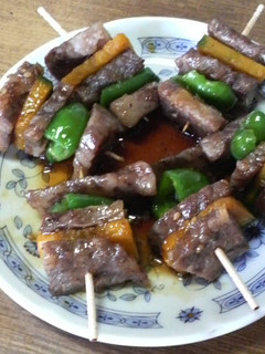 お弁当に★焼肉のミニ串焼き風-レシピのメイン写真