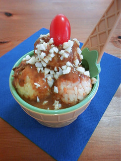 アイスパフェ風カレー-レシピのメイン写真