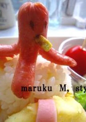 お子様ランチ・デコカレー（海から・・・）-レシピのメイン写真