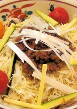 冷やしジャージャー麺の麺 ☆簡単安い編☆-レシピのメイン写真