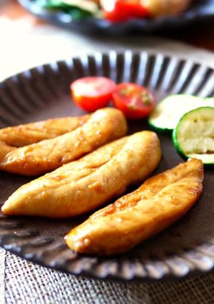 ご飯がすすむ☆ささみのバター焼き♪-レシピのメイン写真