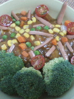 打ち上げ花火☆カレー!-レシピのメイン写真