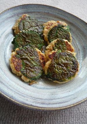 鮭缶と豆腐で　シソ香るおやき-レシピのメイン写真
