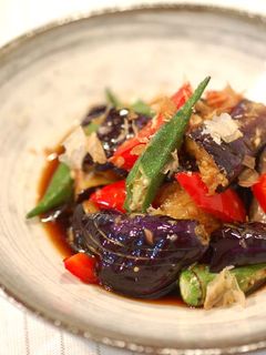 夏野菜の揚げ浸し-レシピのメイン写真