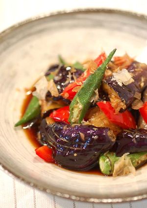 夏野菜の揚げ浸し-レシピのメイン写真