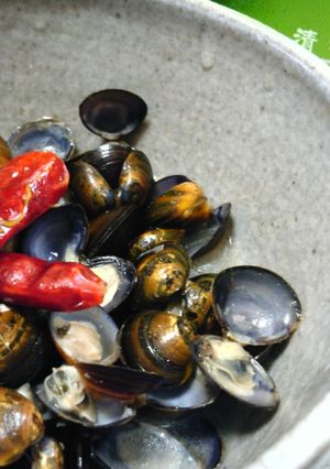 アテに最高!!蜆の焼酎蒸し-レシピのメイン写真