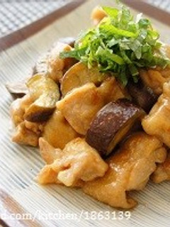 ごはんがすすむ!!鶏肉となすの南蛮煮-レシピのメイン写真