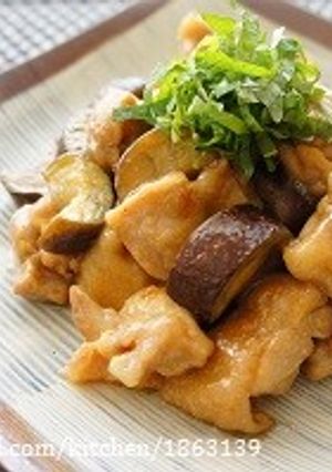 ごはんがすすむ!!鶏肉となすの南蛮煮-レシピのメイン写真
