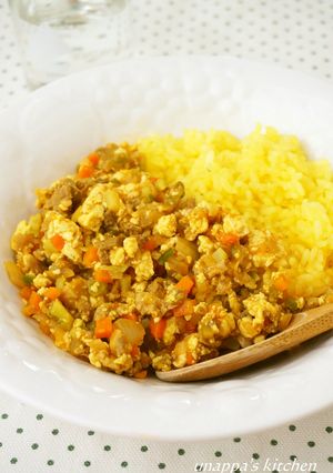 ヘルシー☆豆腐入りのドライカレー-レシピのメイン写真