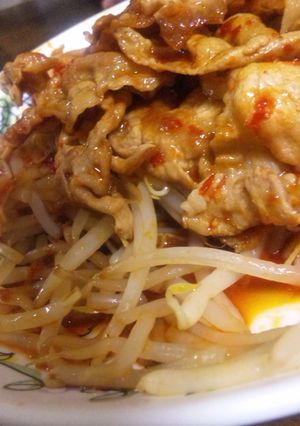 スタミナたっぷり豚肉のピリ辛炒め☆-レシピのメイン写真