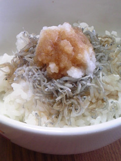 簡単!大根おろし・じゃこご飯-レシピのメイン写真