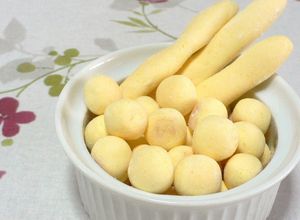 赤ちゃんのおやつ❤簡単卵ボーロ-レシピのメイン写真