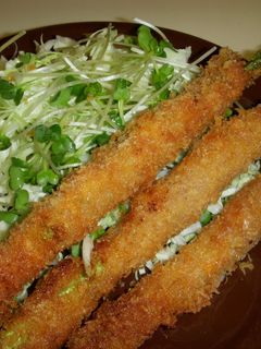 アスパラの豚肉まきまきフライ-レシピのメイン写真