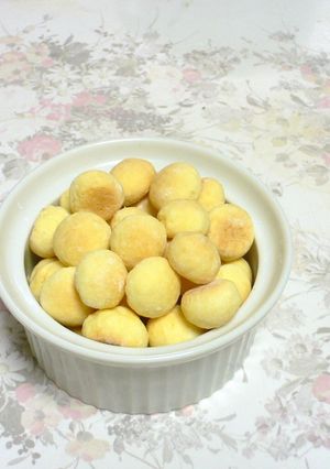 赤ちゃんのおやつ❤ホットケーキボーロ-レシピのメイン写真