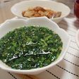 モロヘイヤdeほうれん草の胡麻和え風♪