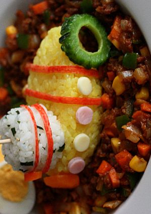 潜水艦のドライカレー-レシピのメイン写真