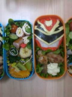 ゴセイジャー弁当-レシピのメイン写真