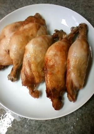 骨付きもも肉のぱりぱり揚げ-レシピのメイン写真