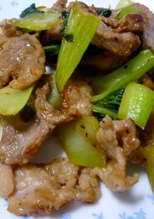 豚肉のガーリックしょう油炒め-レシピのメイン写真