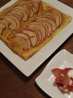 パイシートを使ったフランス風アップルパイ-レシピのメイン写真