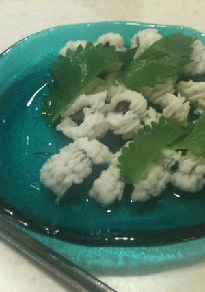 ハモの梅肉あえ-レシピのメイン写真