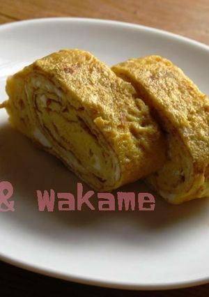 めんつゆとなめたけの卵焼き-レシピのメイン写真