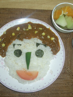 ♪夏野菜でデコカレー(*^_^*)-レシピのメイン写真