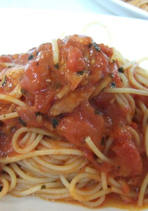 簡単☆極ウマ♪ベーコンとトマトのパスタ♪-レシピのメイン写真