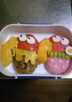 キャラ弁☆イチゴキョロちゃん-レシピのメイン写真