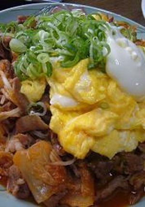 豚キムチ☆ふっくら玉子のせ♪-レシピのメイン写真
