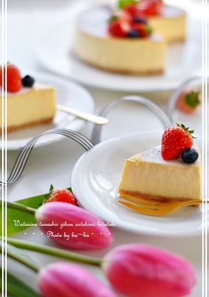 ＮＹチーズケーキ-レシピのメイン写真