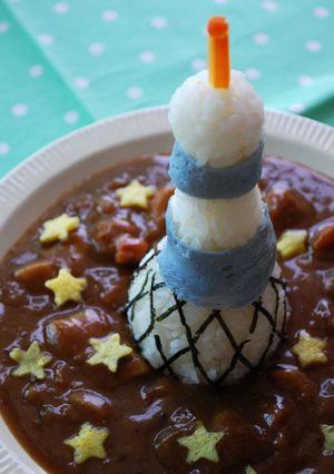 東京スカイツリーdeデコカレー-レシピのメイン写真