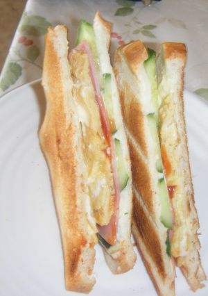 いつものホットサンド-レシピのメイン写真