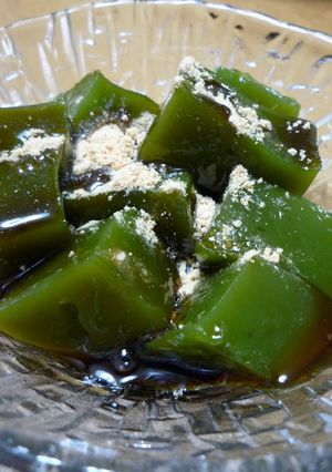 ◆お濃茶わらびもち◆-レシピのメイン写真