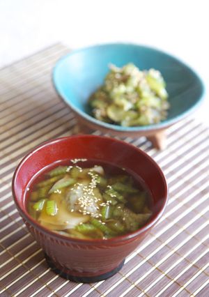 パワー全開ニラとキャベツのワンタンスープ-レシピのメイン写真