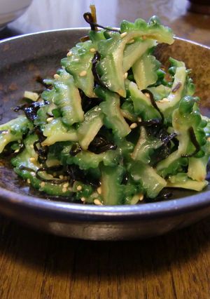 歯ごたえ最高☆ゴーヤと塩昆布のナムル♪-レシピのメイン写真