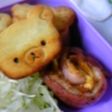 お弁当に!まきまきベーコンエッグ