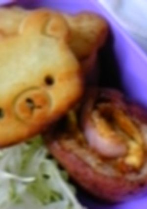 お弁当に！まきまきベーコンエッグ-レシピのメイン写真