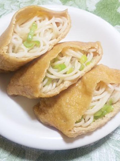 そうめんでおいなりさん-レシピのメイン写真