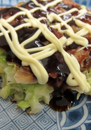 キャベツたっぷりお好み焼き-レシピのメイン写真