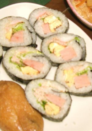 さけ入り巻きずし-レシピのメイン写真