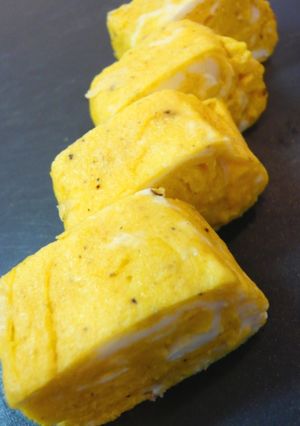 お弁当に♬オニオンパウダーの卵焼き✿-レシピのメイン写真