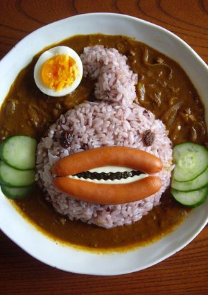 深海魚★デコカレー-レシピのメイン写真