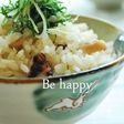 昆布茶でタコ飯。
