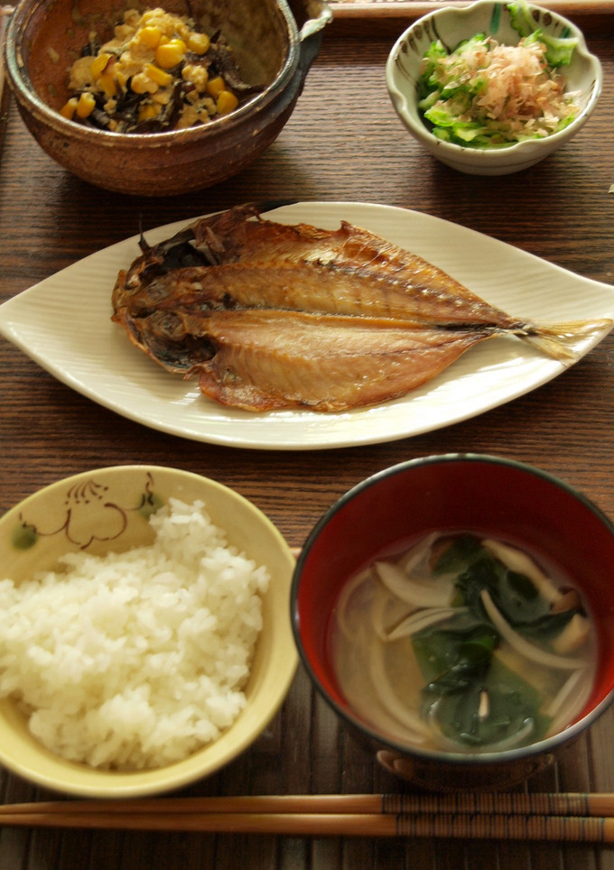 熱々！真夏の我が家の朝ごはん-レシピのメイン写真