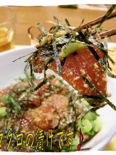 ささっと簡単!<マグロの漬け丼>♪-レシピのメイン写真